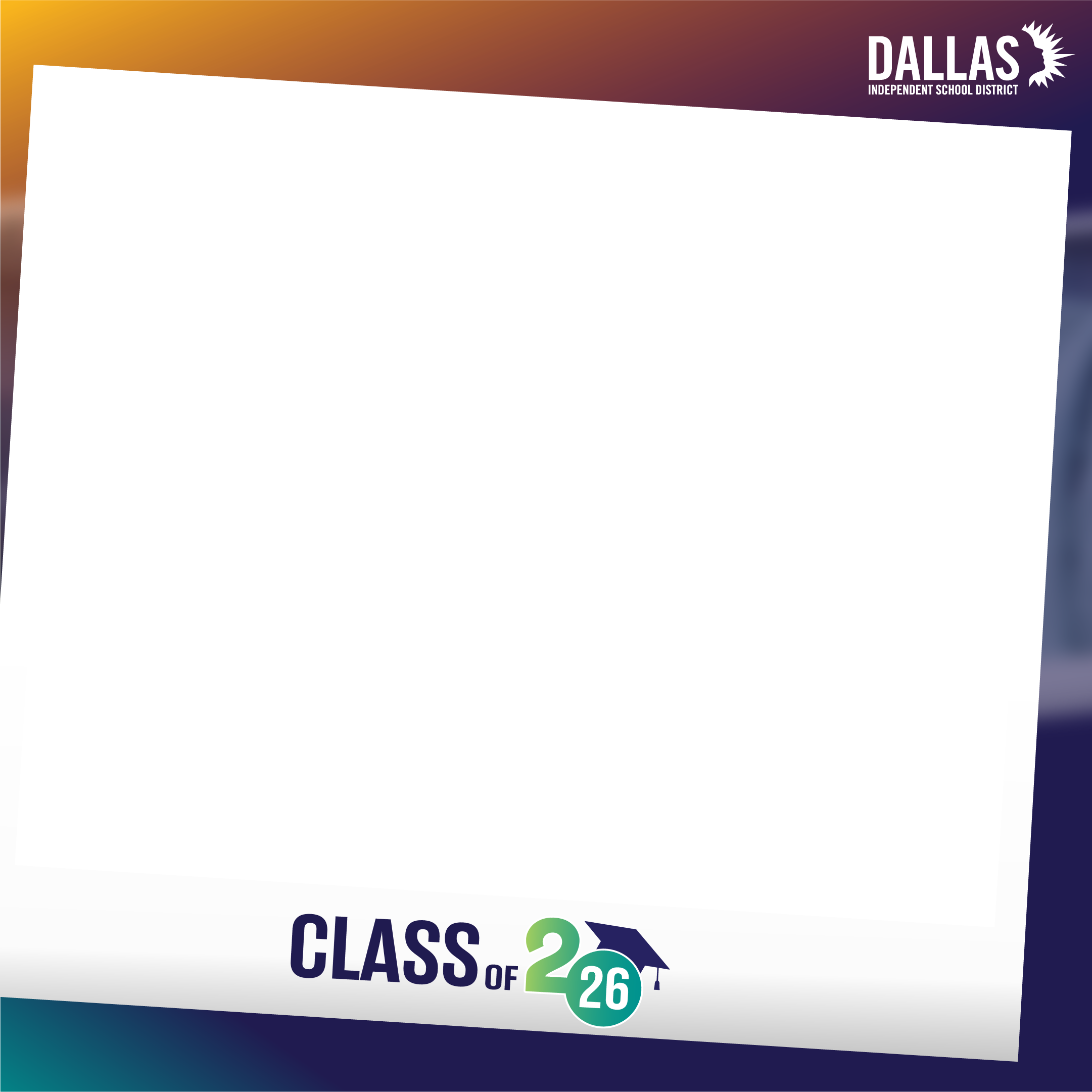 Frame 3: Polroid border with Class of 2026 on the bottom